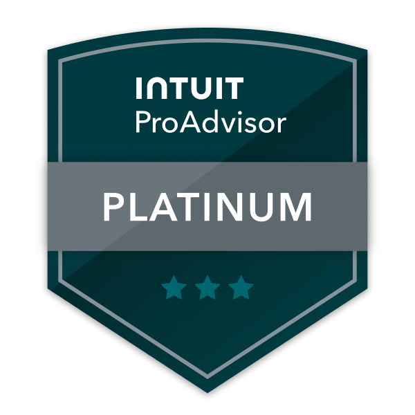 QuickBooks ProAdvisor Platinum badge